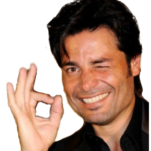 Figurinha: Chayanne piscando