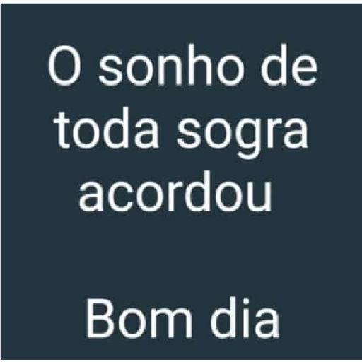 Figurinha: O sonho de toda sogra