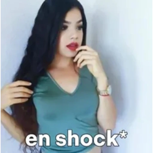 Figurinha: En shock