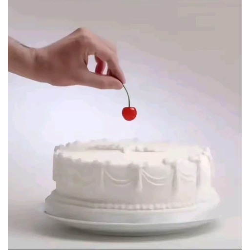 Figurinha: Bolo com Cereja