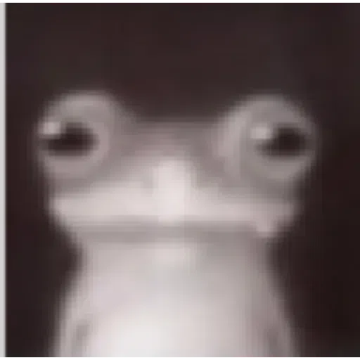 Sticker: Sad Frog