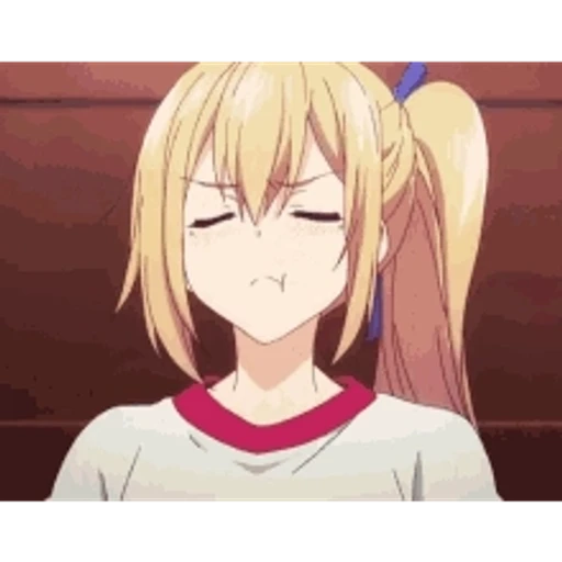 Figurinha: Garota Anime Irritada
