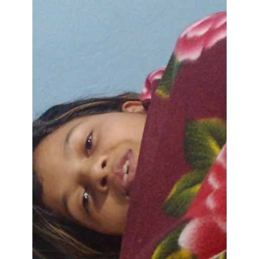 Figurinha: Selfie aconchegante