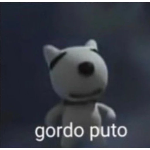 Figurinha: Gordo puto