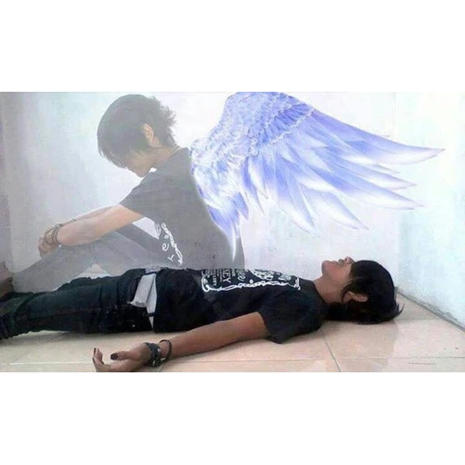 Figurinha: Anjo Emo