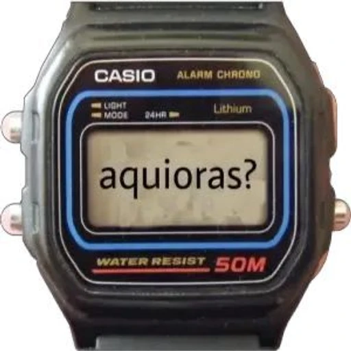 Figurinha: aquioras?