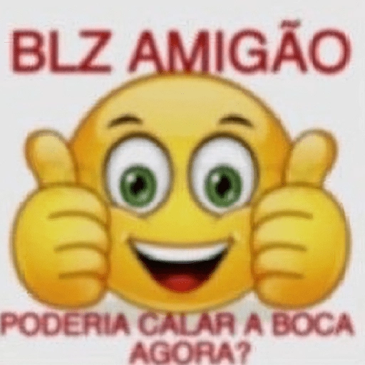 Figurinha: BLZ AMIGÃO