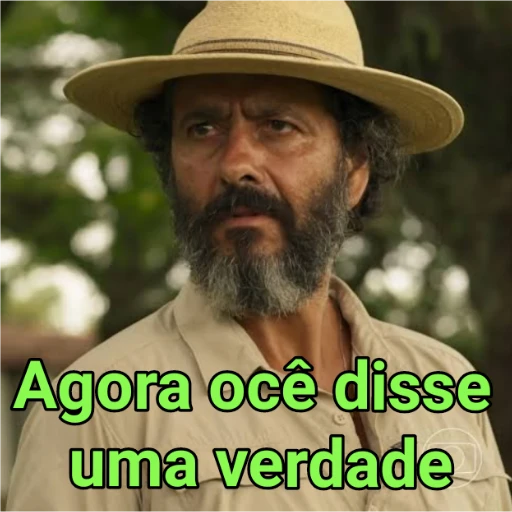Figurinha: José Leôncio - Agora ocê disse