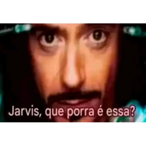 Figurinha: Jarvis, que porra é essa?