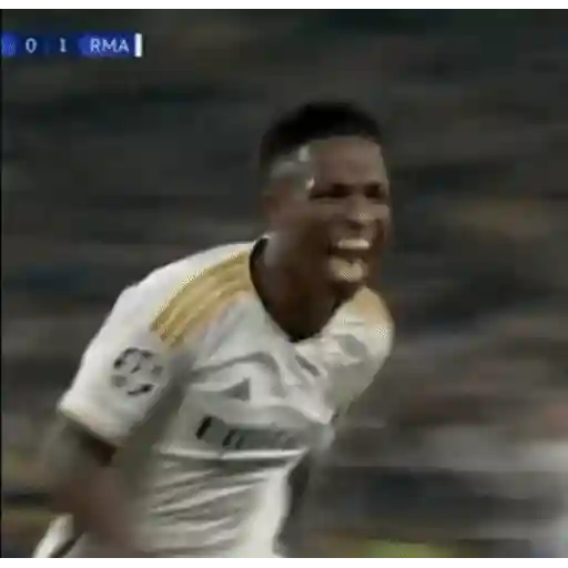 Sticker: Vinícius Júnior celebrating