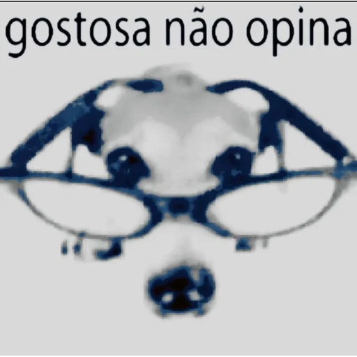 Figurinha: Gostosa não opina