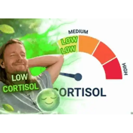 Figurinha: Cortisol Baixo