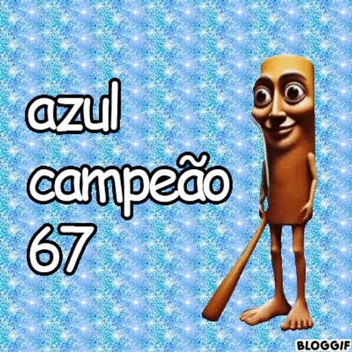 Figurinha: Azul Campeão 67