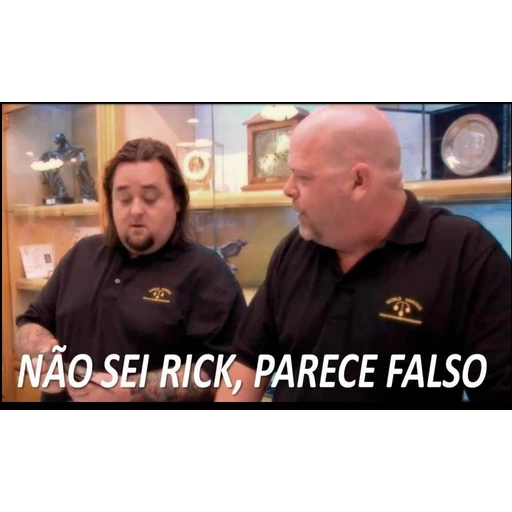 Figurinha: Não sei Rick, parece falso