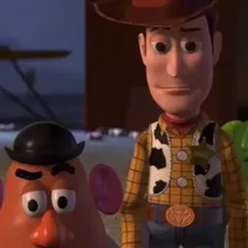 Figurinha: Woody e Sr. Cabeça de Batata
