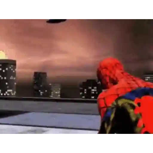 Sticker: Spider-Man en batalla