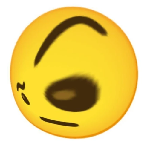 Sticker: Emoji sospechoso