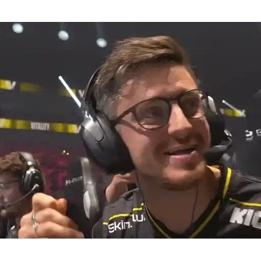 Sticker: Celebración Team Vitality