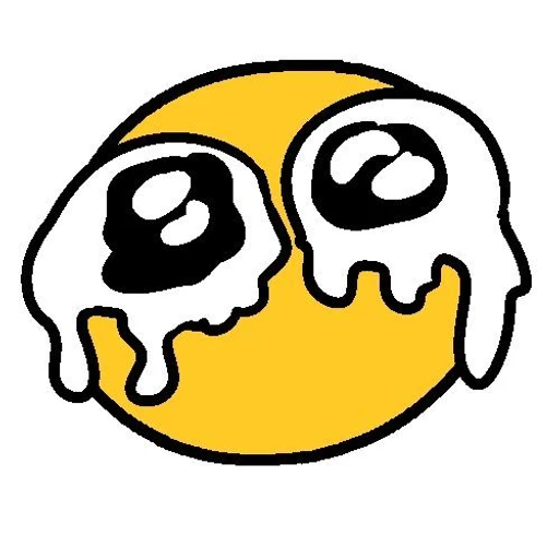 Sticker: Emoji derritiéndose