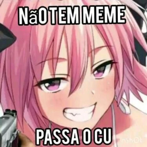 Figurinha: Astolfo passa o cu